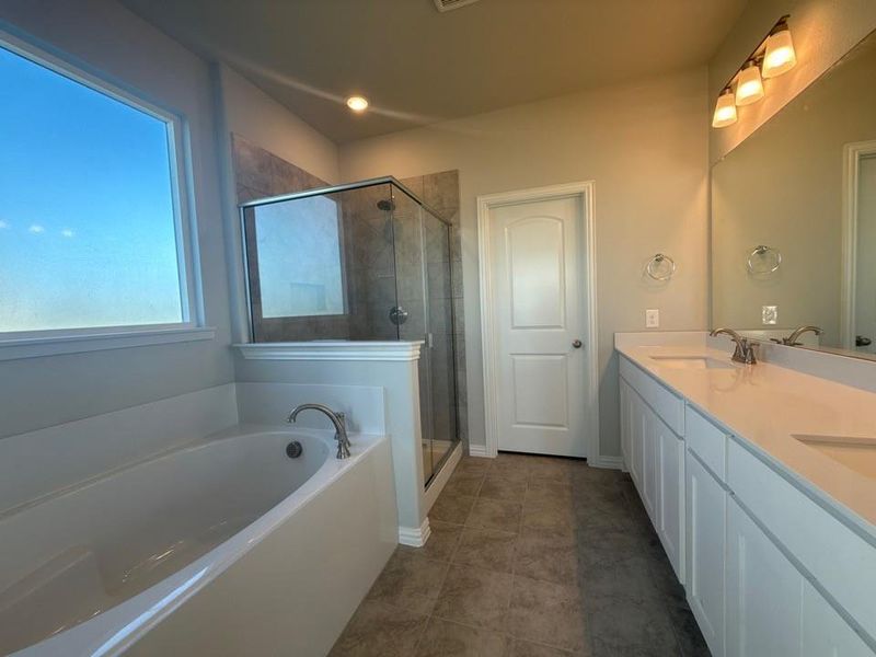 Furnished interior view inside a new home in Clear Sky Addition, Valley View (Image 6). Furnished interior view inside a new home in Clear Sky Addition, Valley View (Image 6).