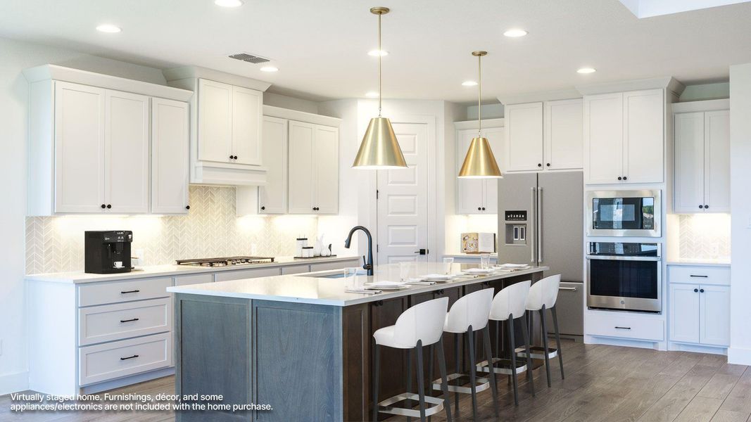 Furnished interior view inside a new home in Nolina, Georgetown (Image 8).