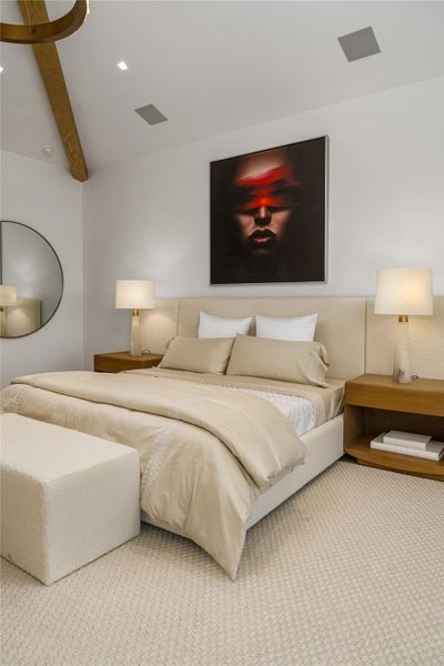 Furnished interior view inside a new home in , Ocean Ridge (Image 67).