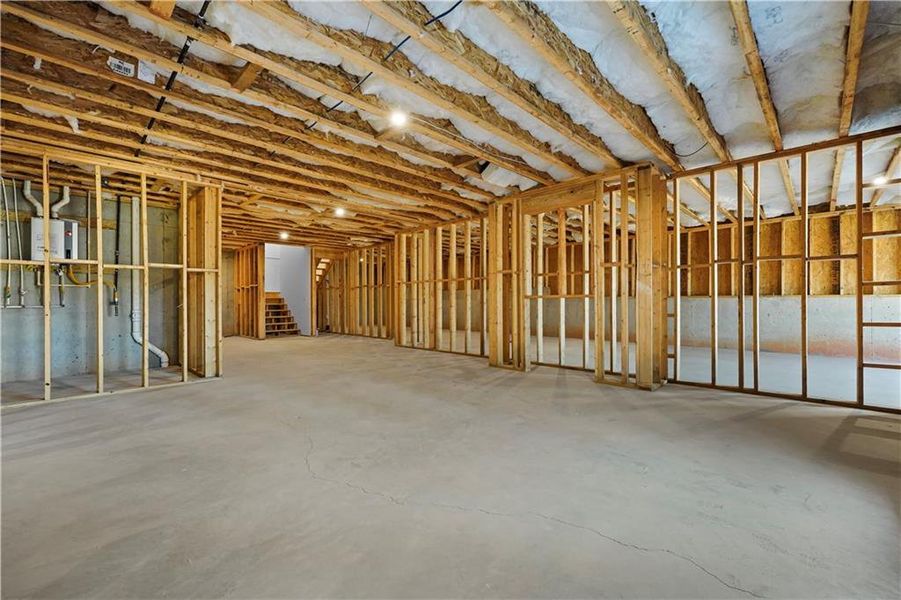 In-progress construction of a new home in , Gainesville, GA (Image 48).