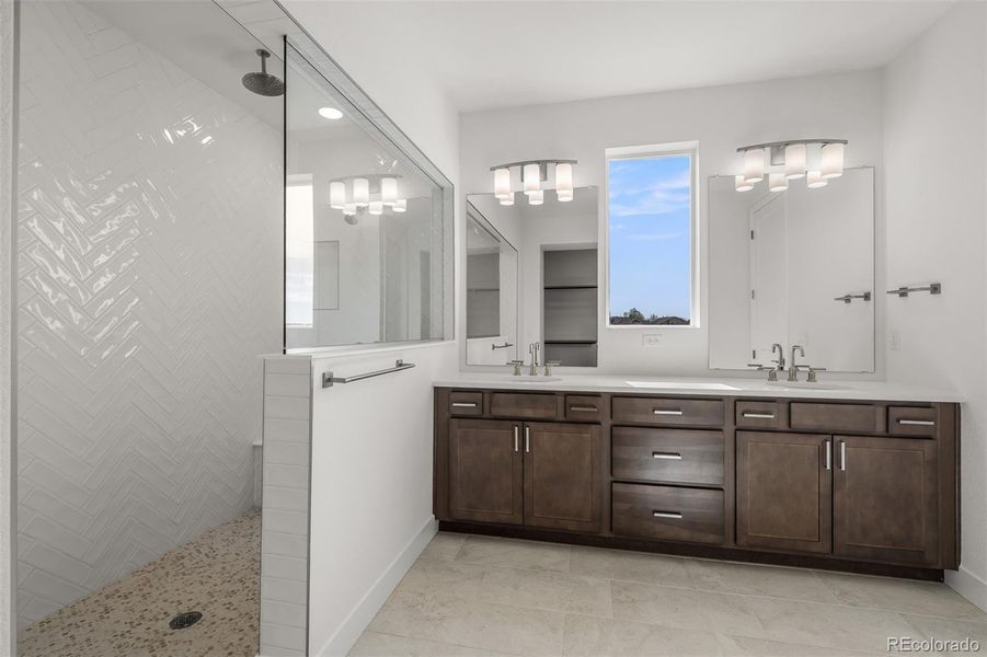 Furnished interior view inside a new home in Trailside at Cottonwood Creek, Colorado Springs (Image 10).