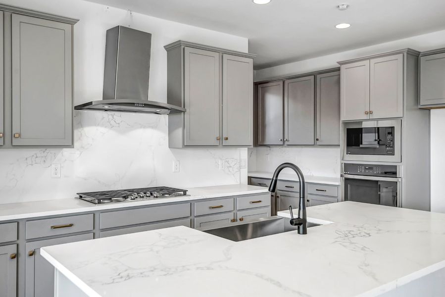 Furnished interior view inside a new home in Icon at Thunderbird, Glendale (Image 26).