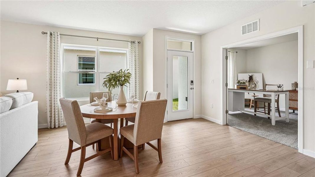 Furnished interior view inside a new home in Ocala Preserve, Ocala (Image 19).