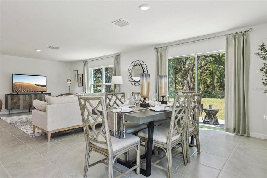 Furnished interior view inside a new home in Sherman Oaks, Brooksville (Image 39). Furnished interior view inside a new home in Sherman Oaks, Brooksville (Image 39).