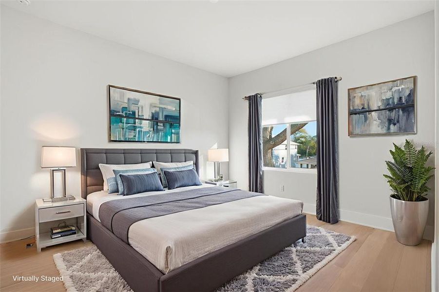 Furnished interior view inside a new home in , Tampa (Image 48).