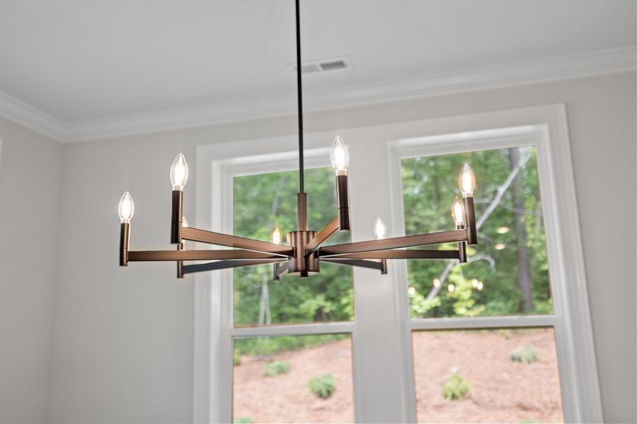 Representative interior finishes for a home built from the The Ellery by RobuckHomes in Baylee Ridge, Selma (Image 37).