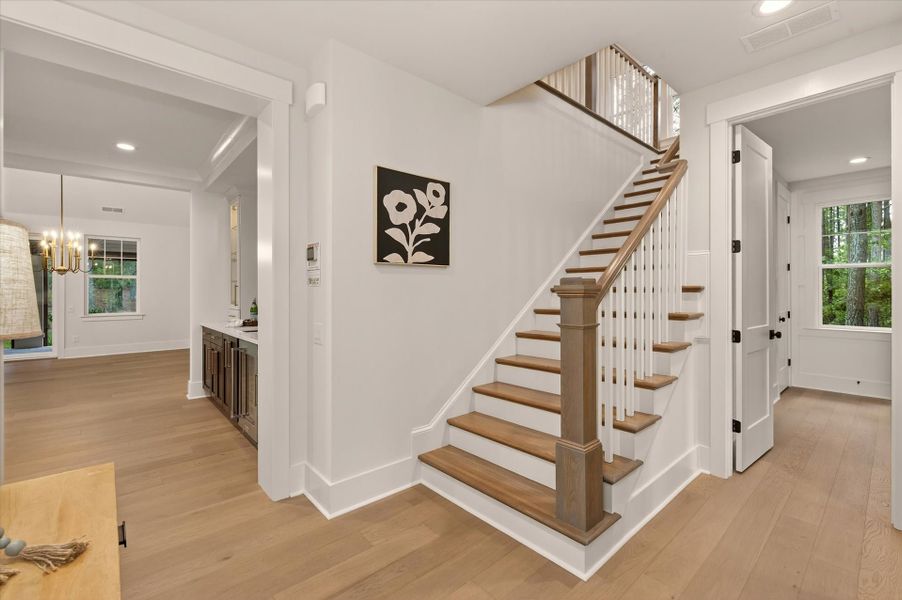 Representative unfurnished interior of a home built from the Marin-Expanded by Classica Homes in Riverchase Estates, Lancaster (Image 23).