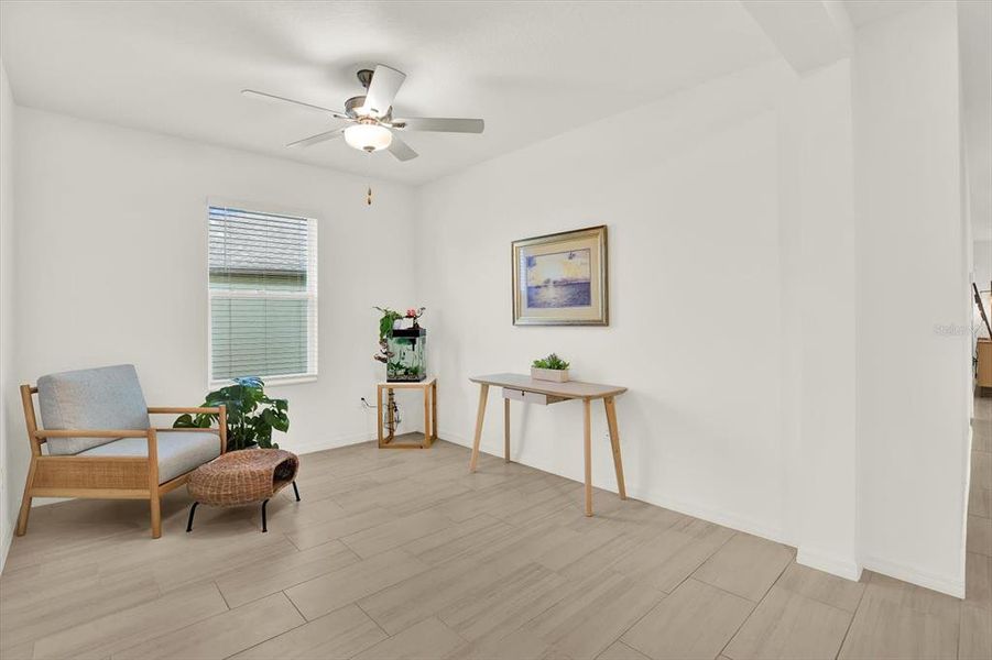 Furnished interior view inside a new home in Mirada, San Antonio (Image 41).