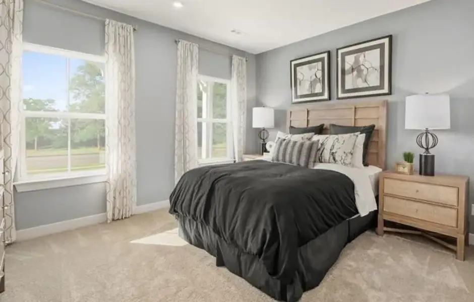 Furnished interior view inside a new home in , Commerce (Image 10).