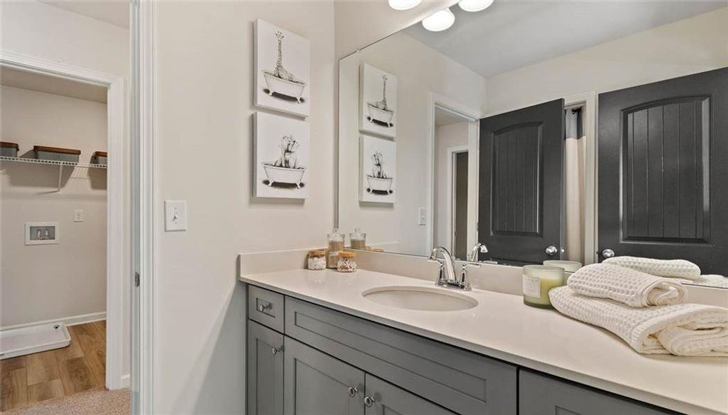 Furnished interior view inside a new home in Adagio, Dacula (Image 12).