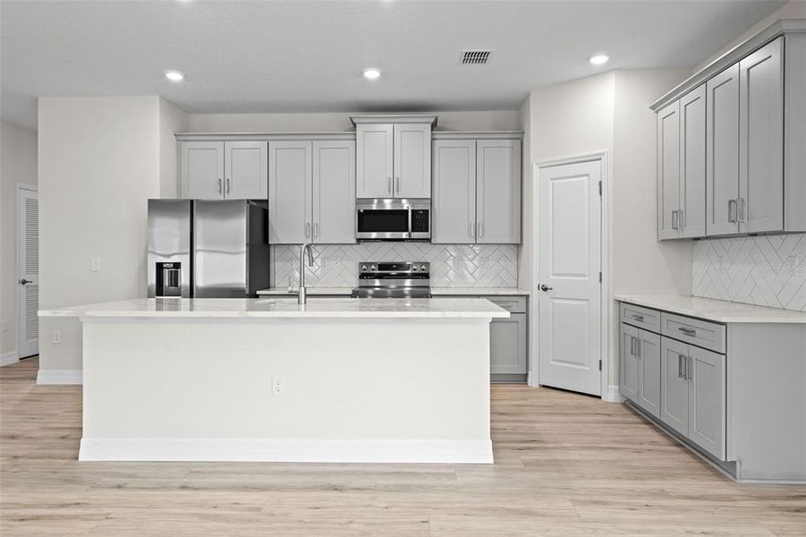 Furnished interior view inside a new home in , Ocala (Image 7).