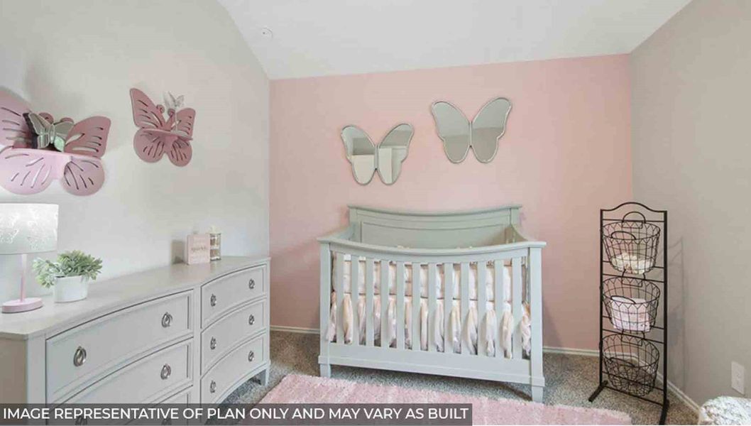 Furnished interior view inside a new home in Sunterra, Katy (Image 14).