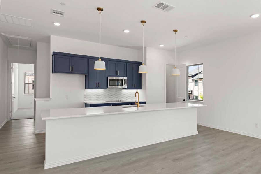 Kitchen featuring the Sapphire Collection Kitchen featuring the Sapphire Collection