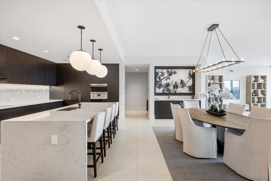 Furnished interior view inside a new home in , Fort Lauderdale (Image 17).