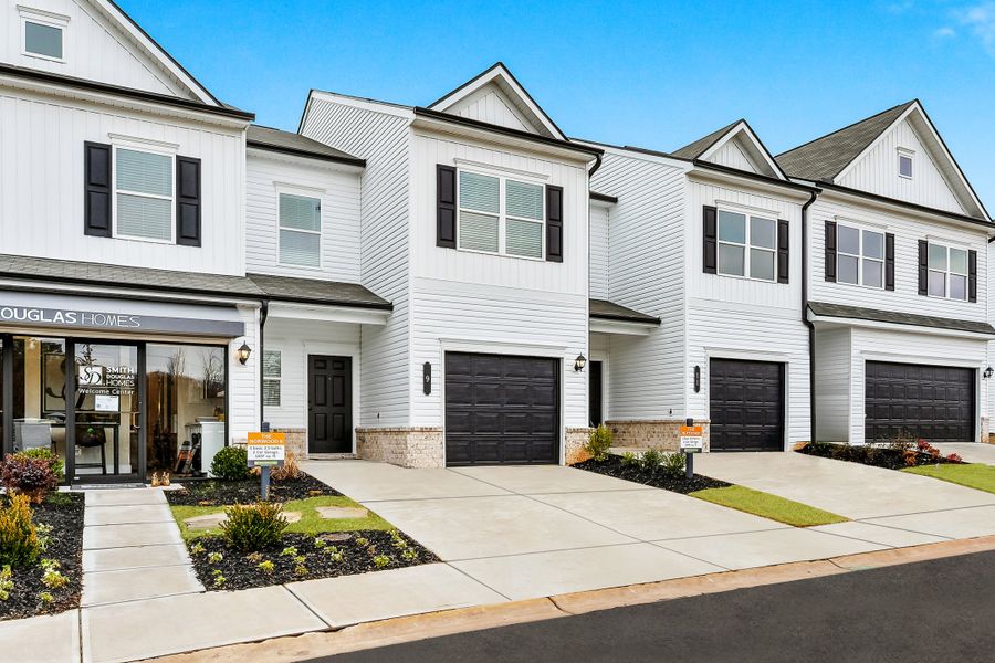 The Rutledge Townhome Streetscape The Rutledge Townhome Streetscape