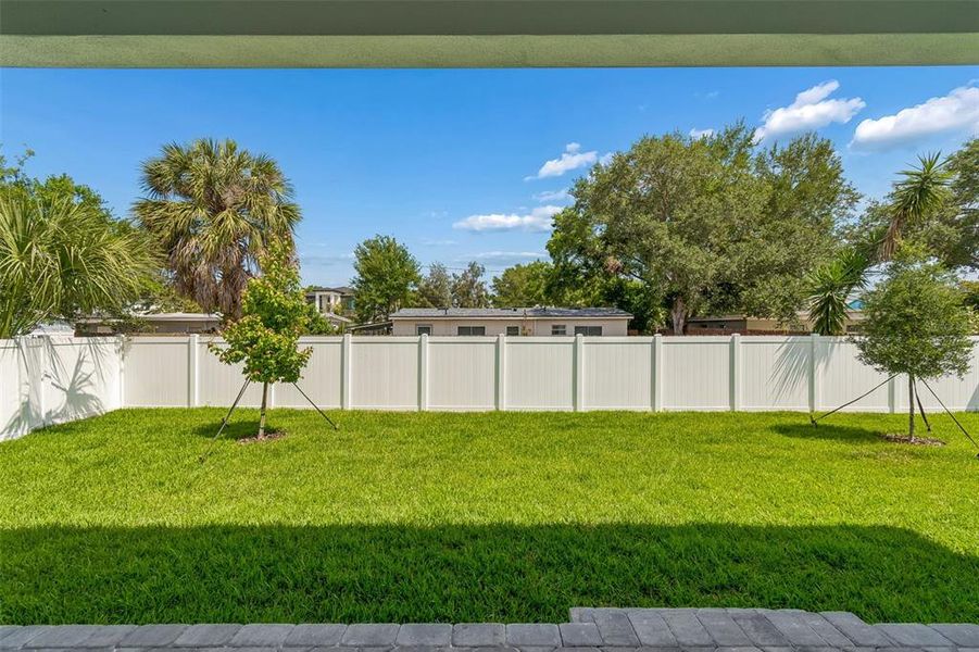 Exterior details and patio area of a home in , Tampa (Image 34).