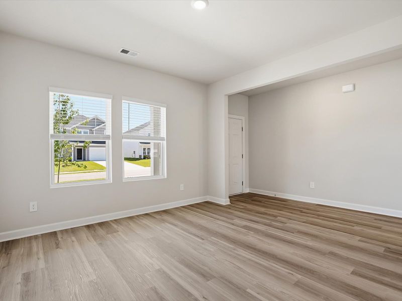Spacious, unfurnished interior of a new home in The Farm at Wells Creek - Signature Collection, Gray Court (Image 10). Spacious, unfurnished interior of a new home in The Farm at Wells Creek - Signature Collection, Gray Court (Image 10).
