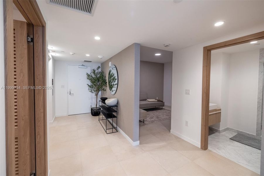Furnished interior view inside a new home in , Bay Harbor Islands (Image 46).