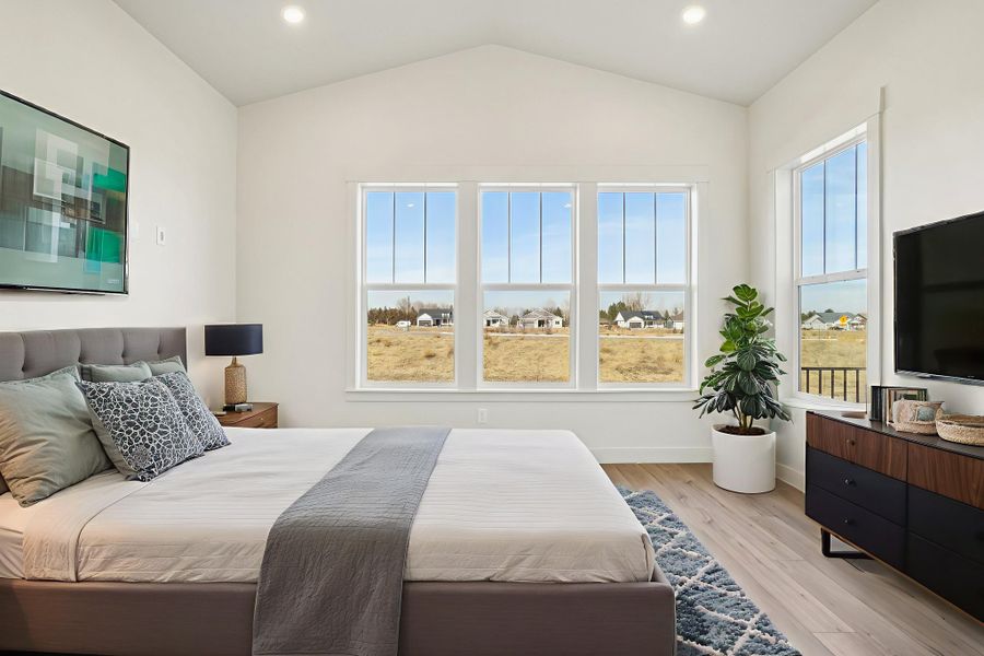 Furnished interior view inside a new home in Villa Collection, Fort Collins (Image 9).