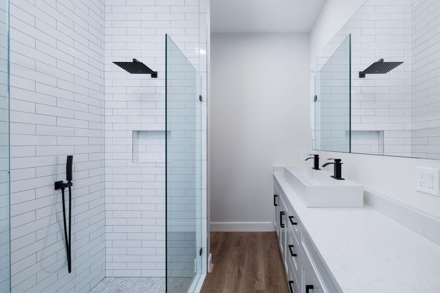 Furnished interior view inside a new home in , Trinity (Image 12).