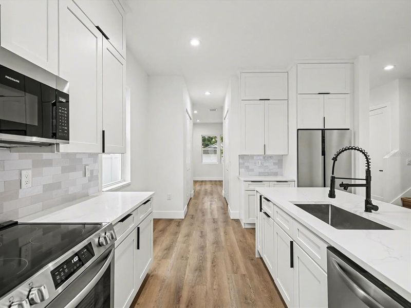 Furnished interior view inside a new home in , St. Petersburg (Image 47).