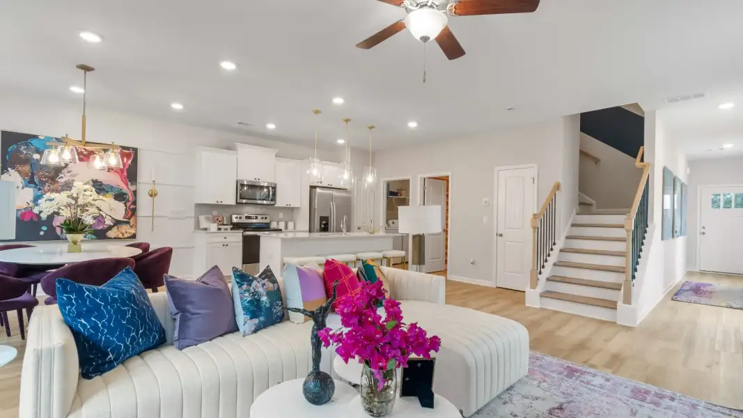 Furnished interior view inside a new home in Diamante, Stockbridge (Image 7).