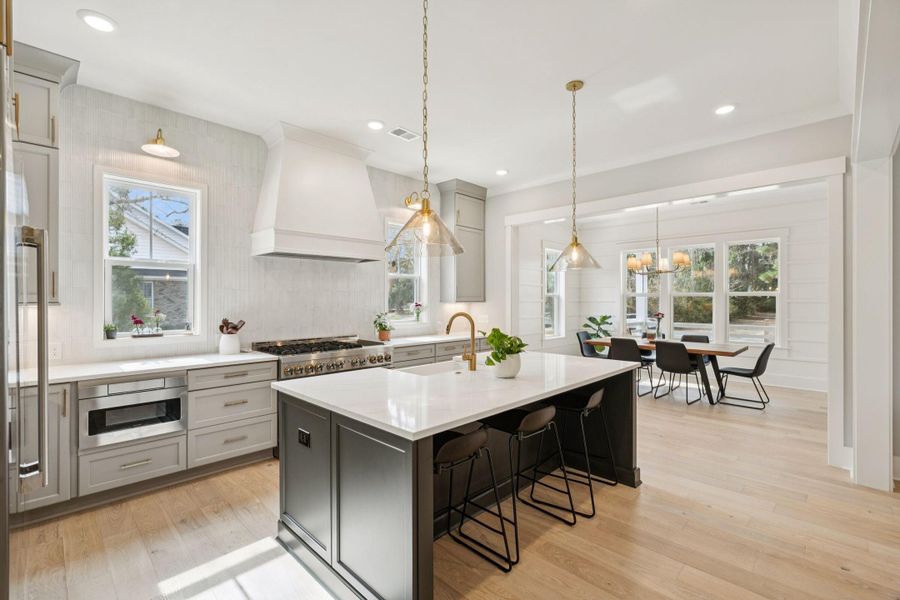 Furnished interior view inside a new home in , Mount Pleasant (Image 37).