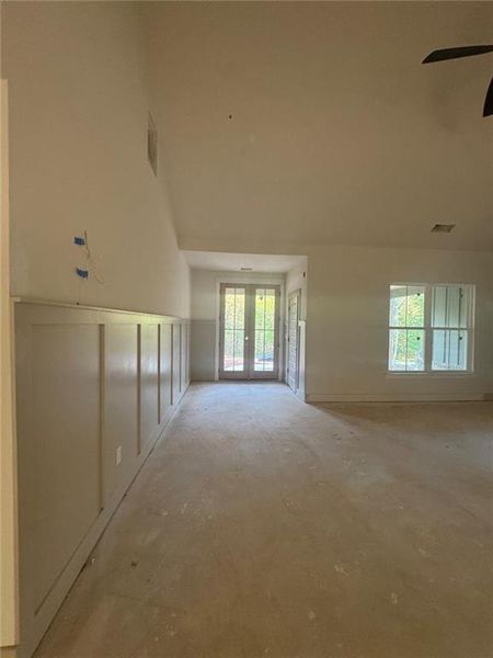 In-progress construction of a new home in , Bremen, GA (Image 4).