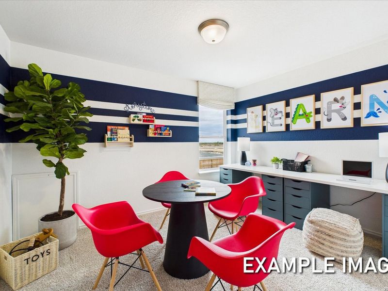 Furnished interior view inside a new home in Agave, San Antonio (Image 23).