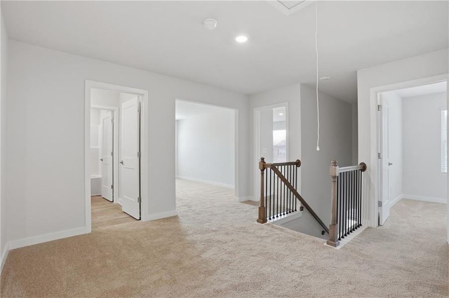 Spacious, unfurnished interior of a new home in Fern Dale, Fairburn (Image 13). Spacious, unfurnished interior of a new home in Fern Dale, Fairburn (Image 13).
