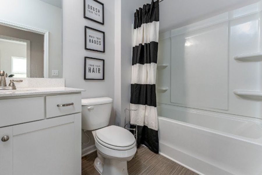 Furnished interior view inside a new home in Cantigny Park, Clarksville (Image 8).