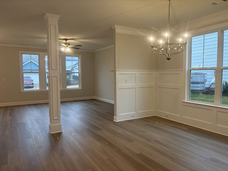 Spacious, unfurnished interior of a new home in Tillery Park, Grovetown (Image 21). Spacious, unfurnished interior of a new home in Tillery Park, Grovetown (Image 21).