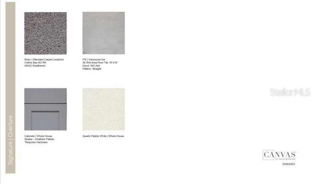 Sample of building materials used in homes in Scenic Terrace, Lake Hamilton (Image 14). Sample of building materials used in homes in Scenic Terrace, Lake Hamilton (Image 14).