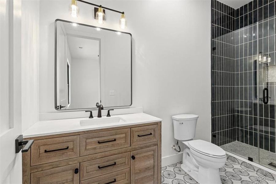 Furnished interior view inside a new home in , Lilburn (Image 27).