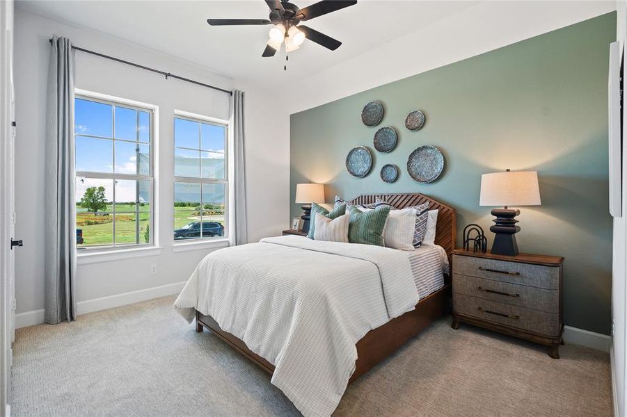 Beazer Homes Heath Golf and Yacht Club Kerrville Floorplan. This is not a photo of the actual home, but is a photo of the Kerrville floorplan.