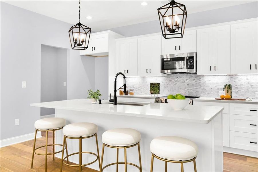 Furnished interior view inside a new home in , Gainesville (Image 5).