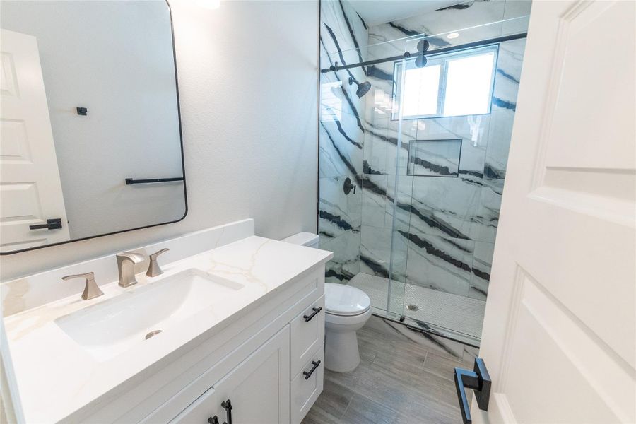 Furnished interior view inside a new home in , Cleveland (Image 4).