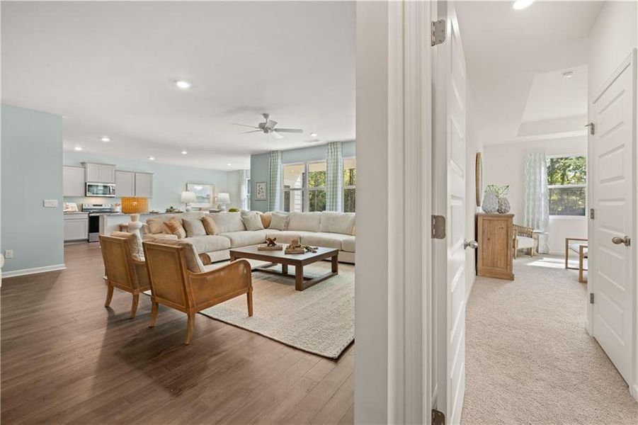 Furnished interior view inside a new home in , Buckhead (Image 6).