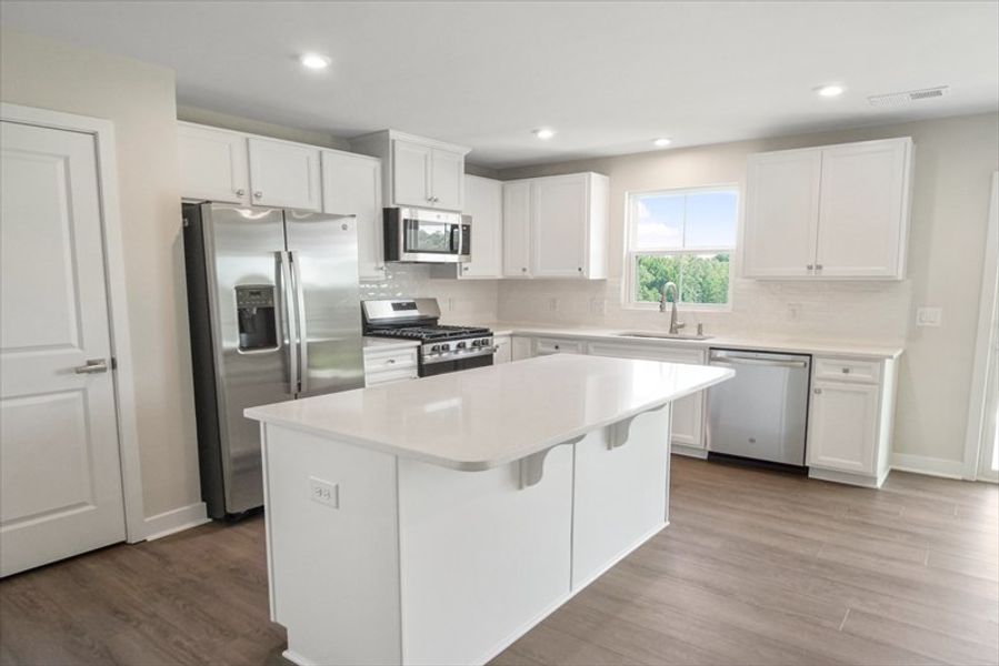 Furnished interior view inside a new home in Claiborne Ridge, Landrum (Image 4). Furnished interior view inside a new home in Claiborne Ridge, Landrum (Image 4).