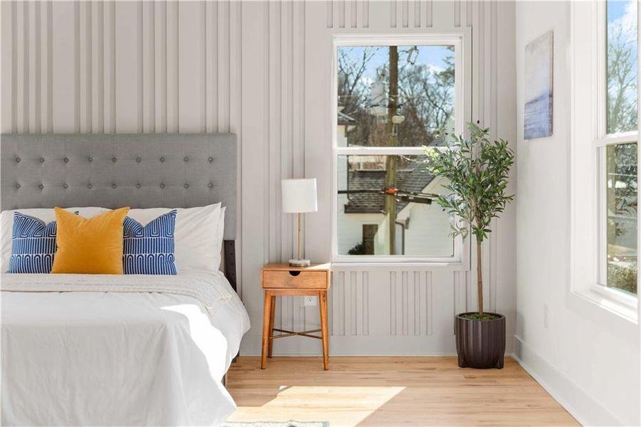 Furnished interior view inside a new home in , Atlanta (Image 32).