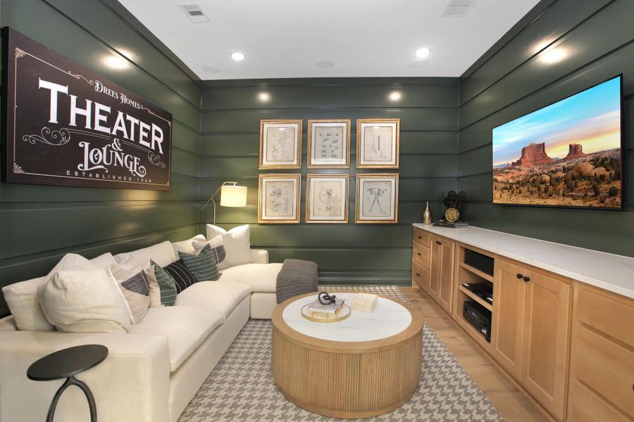 Presley III Media Room Presley III Media Room