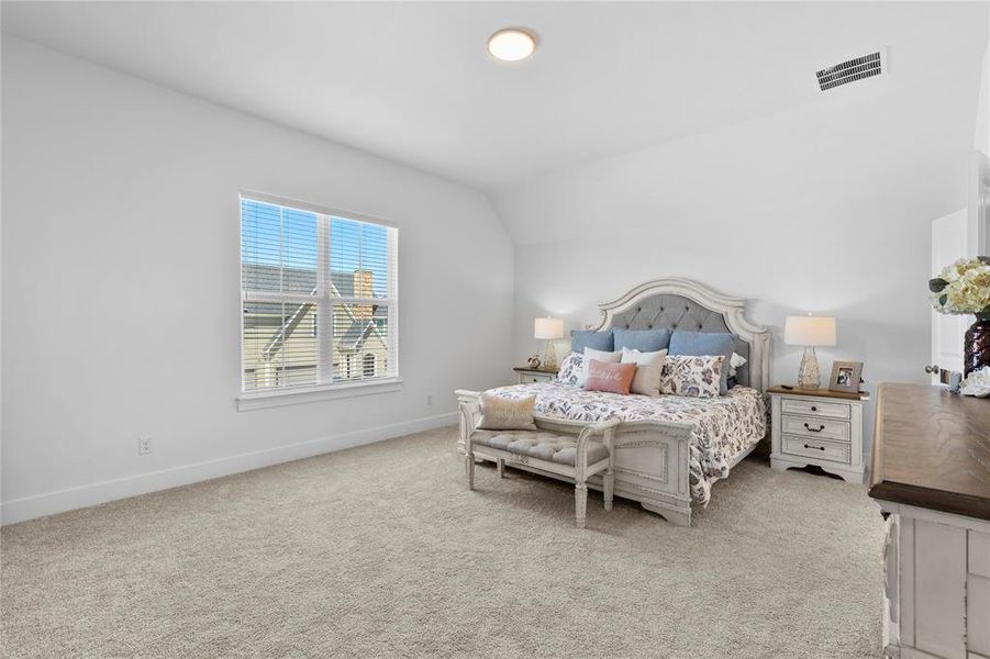 Furnished interior view inside a new home in North Square at Uptown, Celina (Image 22).