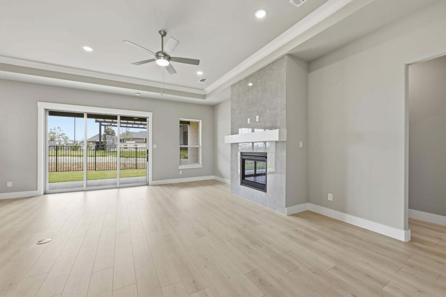 Spacious, unfurnished interior of a new home in Ladera Little Elm, Little Elm (Image 29). Spacious, unfurnished interior of a new home in Ladera Little Elm, Little Elm (Image 29).