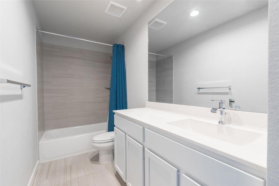 Furnished interior view inside a new home in Morton Creek Ranch, Katy (Image 5).