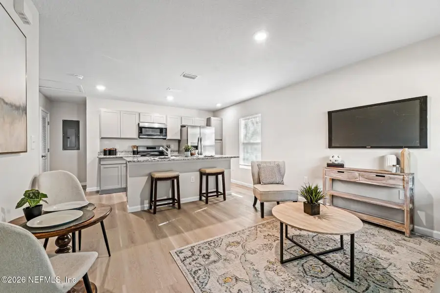 Furnished interior view inside a new home in , Jacksonville (Image 3).