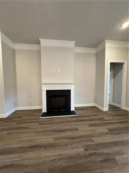 Spacious, unfurnished interior of a new home in Mirror Lake at South Harbour, Villa Rica (Image 25).