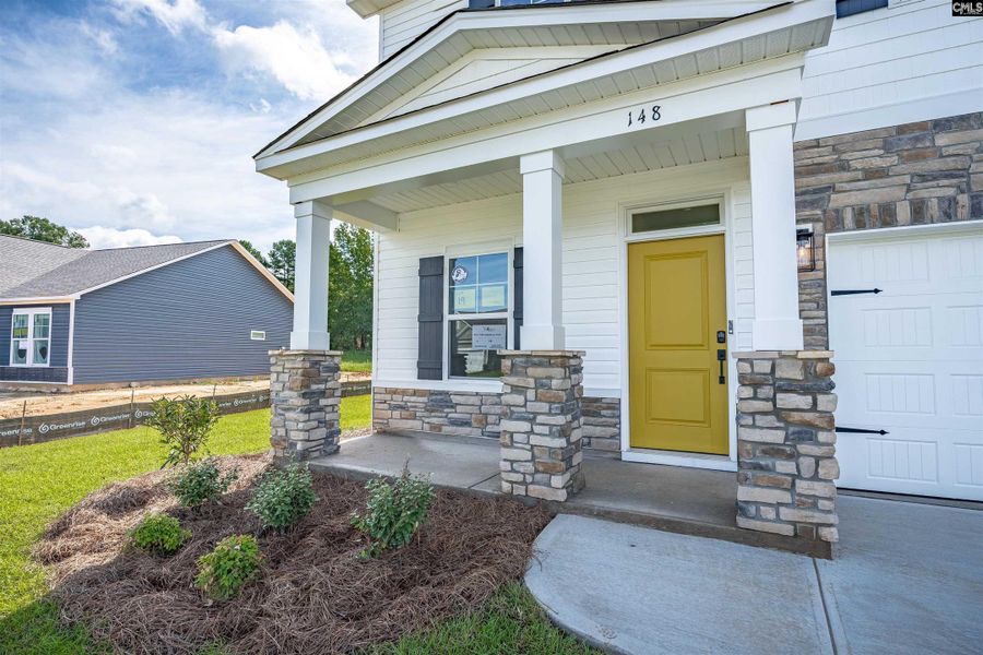 Exterior details and patio area of a home in Rolling Hills, Prosperity (Image 3). Exterior details and patio area of a home in Rolling Hills, Prosperity (Image 3).