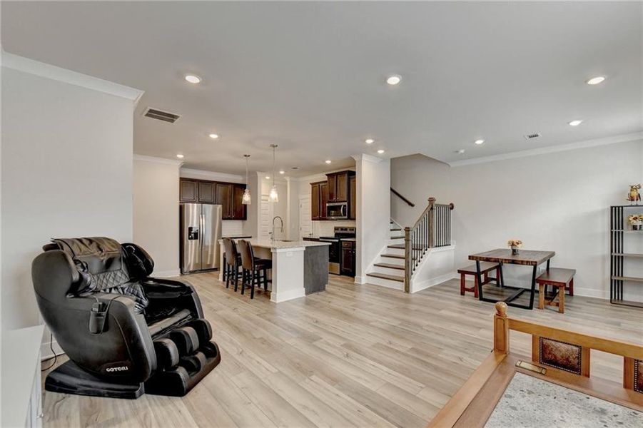 Furnished interior view inside a new home in , Auburn (Image 13).