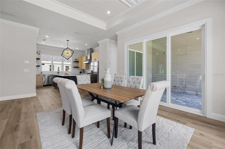 Furnished interior view inside a new home in , Newberry (Image 7).