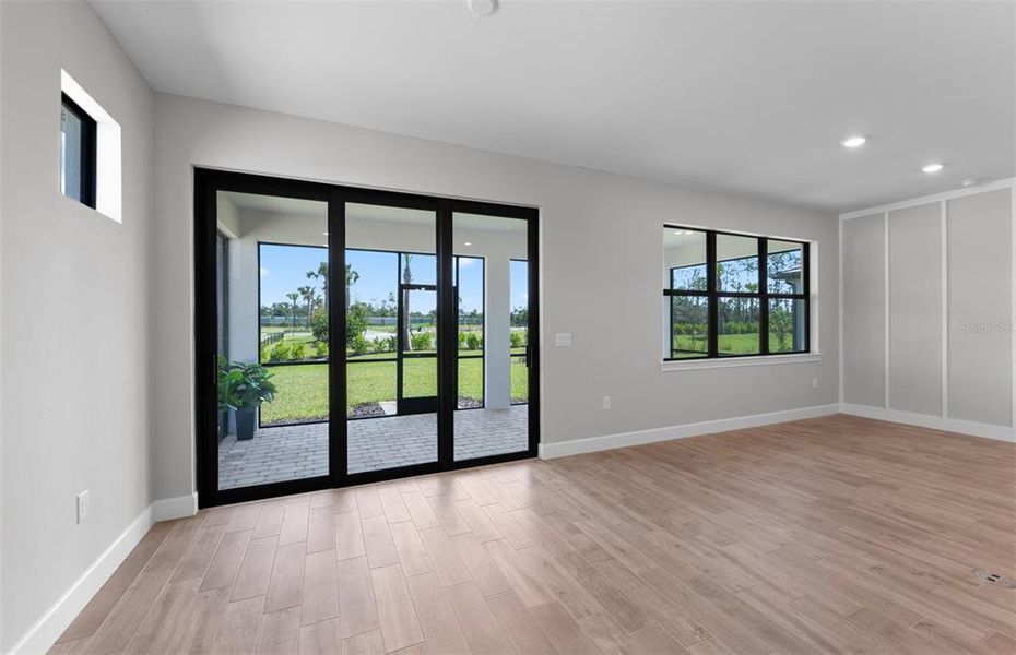 Spacious, unfurnished interior of a new home in Arbor Oaks, North Port (Image 12). Spacious, unfurnished interior of a new home in Arbor Oaks, North Port (Image 12).